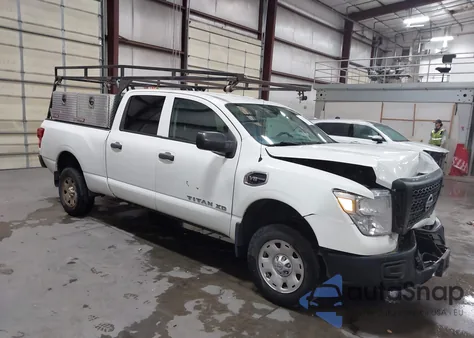 2018 Nissan Titan Xd S Gas z USA, uszkodzony, nr VIN 1N6AA1F3XJN514531